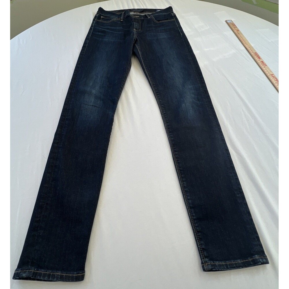 Lucky Brand Brooke Legging Jeans Women’s 6/28A Dark Wash Skinny Orta Premium - Picture 12 of 14